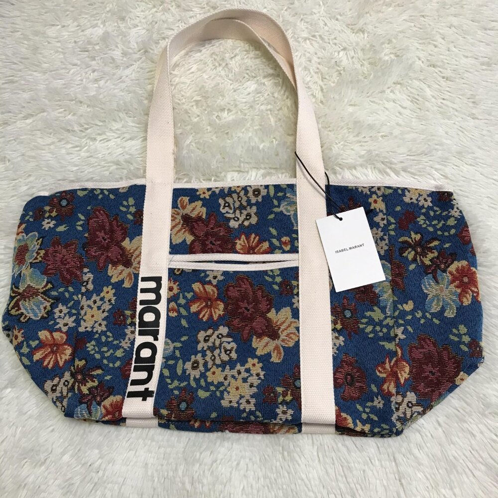 Isabel Marant Floral Canvas Big Tote